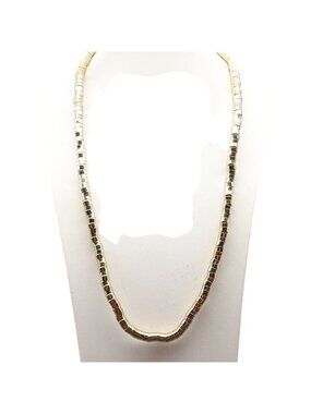 Vintage Segmented Snake Adjustable Necklace Bohemian Style Long Strand Stacked